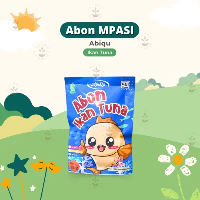 Abiqu Abon MPASI - Abon Abiqu - Abon Anak - Abon Sapi Ayam Tuna Lele - MPASI Anak