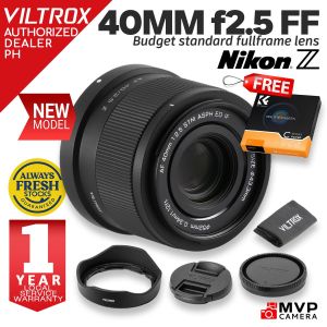 [BETTER DEAL] VILTROX 40MM f2.5 Autofocus Budget Prime AF Lens Nikon Z Z-mount Fullframe MVP CAMERA