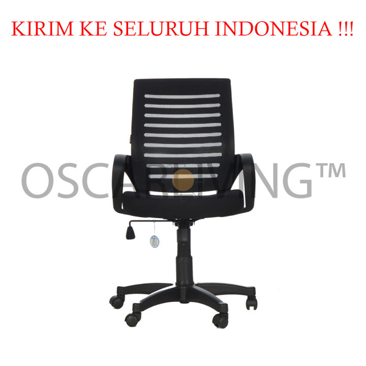Kursi Kantor Ergotec 872S Hitam Office Chair/Kursi Belajar