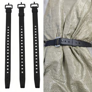 SJJL Belt Buckle Rubber Tension Strap Adjustable Reusable Cargo Tie-Down Strap Compact Silicone Utility Belt Packing Moving