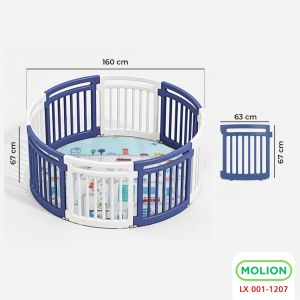 Speeds Molion SNI Pagar Bayi Pagar Bermain Anak Bulat Bahan HDPE 1207