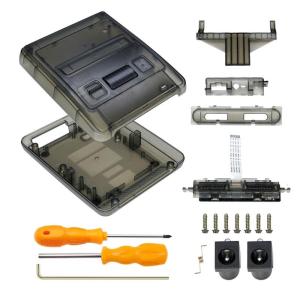 Shockproof Shell Replacement Impact Resistant Case Shell Gaming Accessories Retro Console Clear Box Housing