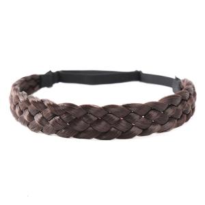 Kỳ Lạ bện hairband Bohemian trán Headband dân tộc headpiece phụ nữ lễ hội Phụ kiện tóc bện headdress