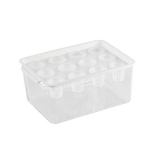 ER52858 Transparent Hydroponic Grow Fish Tank Soilless Cultivation Self-Cleaning Nursery Planting Box Hydroponic Box Healthy Environment Planting Container Office  Decor