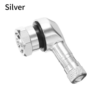 1/2pcs CNC Motorcycle 90 Degree Wheel Tire Stem Tubeless Valve Aluminum Alloy Motorcycle Accessories