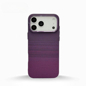 Gradient Plaid Case For Magsafe Shell for iPhone 17 18 Pro Max Magnetic Hard PC Carbon Fiber Magnet Back Cover Camera Armor Capa