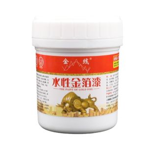 24K Gold Paint for Metal Wood Paint Gold Acrylic Paint Waterproof Color painted Acrylic Painting