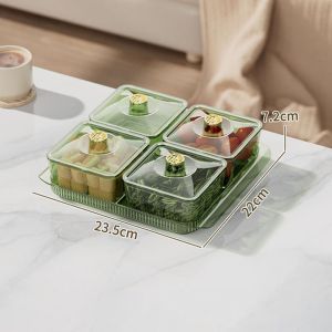 Toples snack tray akrilik toples lebaran cantik wadah permen snack buah toples lebaran akrilik Toples Idul Fitri 2024
