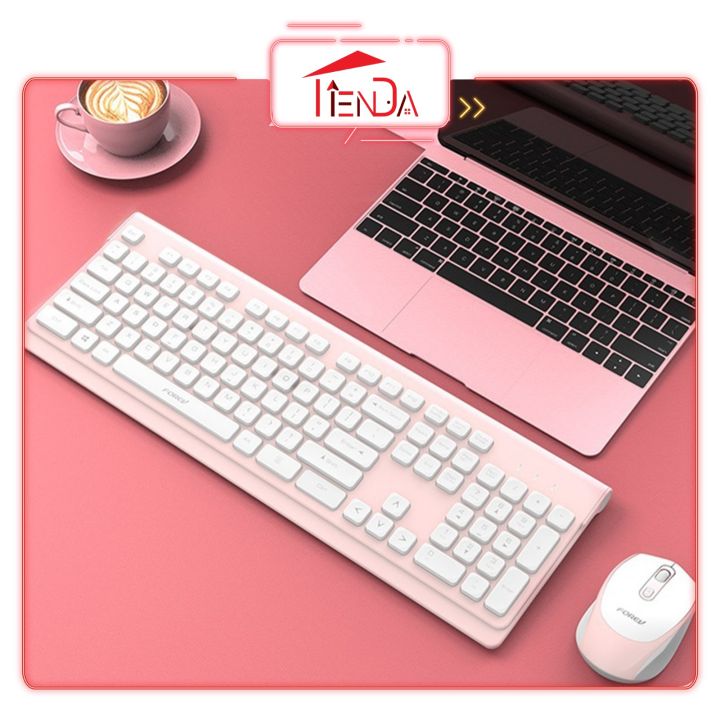 Forev FV-W306 Gaming Wireless Keyboard And Mouse Combo Business Office Home Game Keyboard Mouse Set Papan Kekunci Wayarles Permainan dan Kombo Tetikus Perniagaan Pejabat Rumah Set Tetikus Papan Kekunci 无线键鼠套装W306商务办公家用游戏键盘鼠标