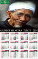 Kalender Tahun 2024 Motiv Photo ulama. 