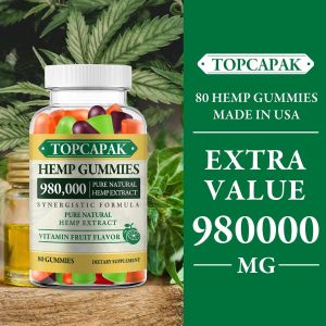 Gummies for Sleep Pain Anxiety - High Potency Advanced Extra Strength Supplement - Best Edible Gummy for s