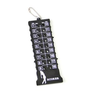 IUYJN Durable Golf Excerise Training Stroke Putt with Key Chain Scoring Keeper Training Aids Golf Shot Count Score Counter Score Counter Stroke Score Card