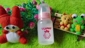 kembarshop - TERMURAH Kado Bayi Botol Dot Susu Bayi Sumo BPA FREE DEHP FREE Warna Pink