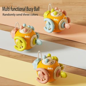 6in1 Baby Busy Ball Early Education Manhattan Hand Grasping Ball Toy Preschool Sensory Training Toy
