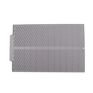 Silicone Dish Drying Mat Draining Rectangle Silicone Mat Flume Folding Draining Non-slip Anti-scald Mats