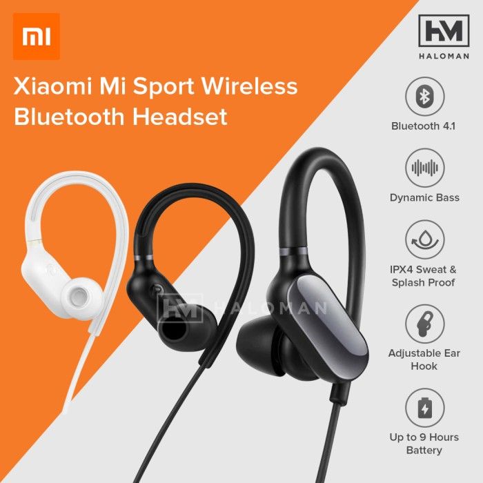 Xiaomi Mi Mi Neckband Bluetooth Headset With Mic Xiaomi Mi Sports