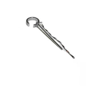 2022 New Fashion Zircon Shining C Shape Long Tassel Ear Cuff No Piercing Earrings Female Design Simple Ear Clip Party Jewelry