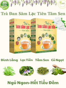 Trà Đan Sâm Lạc Tiên Tâm Sen-combo 2 hộp