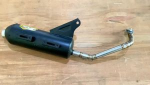 KNALPOT TSUKIGI STANDAR RACING BEAT KARBU BEAT FI BEAT ESP BEAT STREET SCOOPY VARIO 110 FI ORIGINAL RMS MUFFLER SUARA BAS HALUS TYPE A BKN CMS