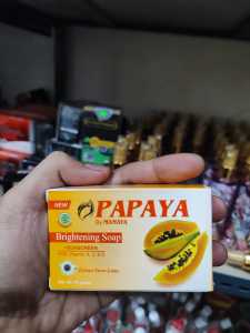Mamaya Sabun Pepaya Pembersih Wajah Sabun Muka Flek Hitam Bpom 135 Gram