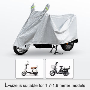 🇵🇭 SEAMETAL Motorcycle Cover Waterproof Anti-UV Motorcycle Clothes Electric Vehicle Scooter Four Seasons Dust Protective Cover