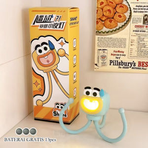 Lampu Tidur Gurita Lampu Malam Hiasan Stand HP Octopus Lamp Night Light Lampu Baca Phone Holder