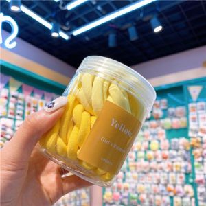 YZLong ชุดยางรัดผมพื้นฐานหรูหราสำหรับผมหางม้าสูงมีสไตล์ยางยืดนุ่ม