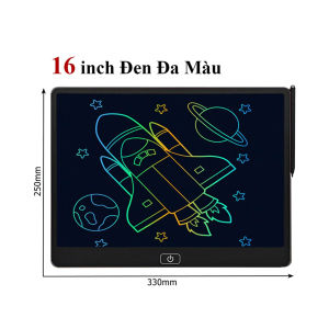 [16 Inch - Sạc Pin] Bảng Tự Xoá 16 Inch Đa Sắc Sạc Pin Cao Cấp Bảng Vẽ Tự Xóa 13 inch 16 inch 20 inch Đa Sắc Cho Bé Bảng Viết Chữ Tự Xóa Thông Minh Màn Hình LCD Bảng Điện Tử Tự Xóa Sạc Pin Cao Cấp