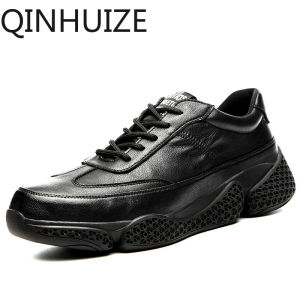 QINHUIZE new safety shoes steel toe cap anti-puncture foot protection work shoes safety protection breathable work safety boots men