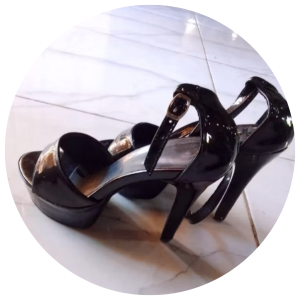 Sandal Wanita Hak tinggi 12 cm Ukuran 35 sampai 43