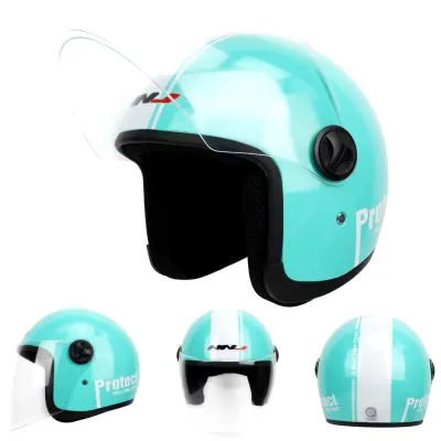 HNJ Helmet Half Face For Motorcycle Classic Retro Helmet With ICC Sticker Original A4-004-H #1