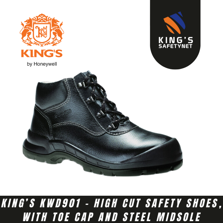 KING S KWD901 High Cut Safety Shoes WITH toe cap and Steel Midsole Lazada PH