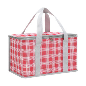 Premium Foldable Picnic Basket With Thermal Insulated Layer For Outdoor Meal Dining Waterproof