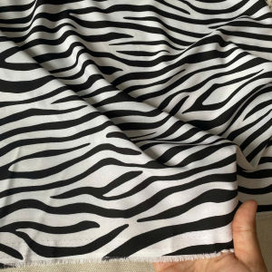 Vải Lụa 75D In Họa Tiết - Chất Mỏng Mềm Rũ Đàn Hồi Khổ 1m5 - May Đầm Váy Áo Kiểu Đồ Bộ