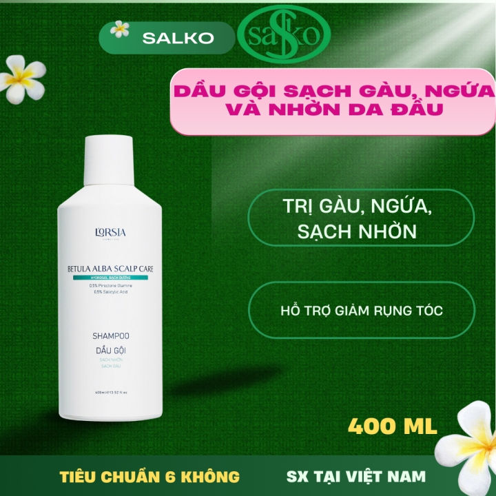 Dầu Gội Sạch Gàu, Sạch Bã Nhờn, Giảm Rụng Tóc Chính Hãng Betula Alba ...