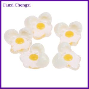 Fanzi 5 cái 1:12 Dollhouse thu nhỏ mini vỡ trứng mô hình tự làm đồ chơi nhà bếp phụ kiện