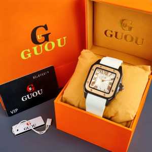 JAM TANGAN GUOU ORIGINAL FREE BOX PAPERBAG TANGGAL AKTIF WATER GARANSI 1 TAHUN TERMURAH