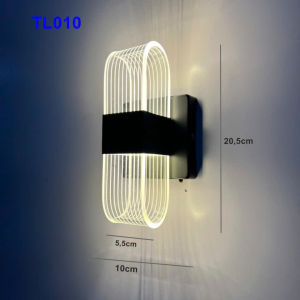 [ Xả Kho ] Đèn tường led hiện đại TL010 kích thước cao 20cm rộng 10cm đèn led 3 chế độ sáng