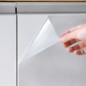 Transparent Refrigerator Sticker Waterproof And Oil-proof Wallpaper Self Adhesive Mildew-proof Dust-proof Wall Sticker