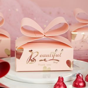 UMI Wedding Party Birthday Favour Goodies Gift Souvenir Doorgift Candy Ribbon Shape Box Kotak Gula-Gula Kahwin Murah