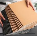 Tập Bìa Kraft trơn- Đen Trơn size  A4/A5 - 72 Trang (36 tờ). BÌA CARTOON LẠNH SIZE A4 ĐỘ DÀY ĐA DẠNG -  1.2MM. 