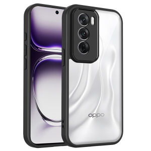 Casing For Oppo Reno 12 Pro Reno12 Pro Reno12Pro 12Pro 5G Acrylic Transparent Phone Case Shockproof Protection Bumper Cases Back Cover