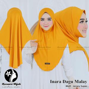 INARA dagu jersy premium - by KASUARI HIJAB - hijab instan malaysia - best seller