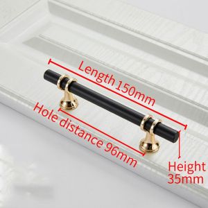 Modern Kitchen Cabinet Handle Solid Drawer Knob Stainless Steel Handle Wardrobe Closet Accessory