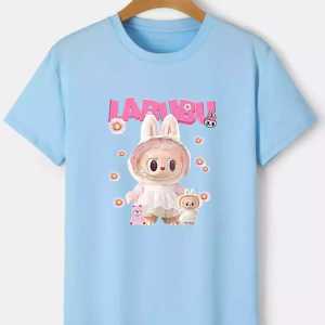 Kaos Labubu Kaos Anak Perempuan Gambar Labubu kaos Anak Premium