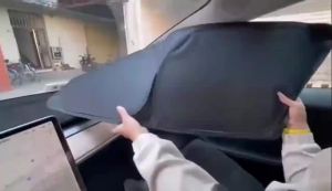 Custom full cover car window sunshade for Benz C Class sedan W205 2014 - 2021 privacy blind curtain front windshield