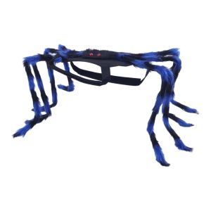 YOUSHI TOP Creative Pet Spider Harness Spider Decoration Furry Pet Spider Costume Cute Wearable Dog Halloween Costume Halloween Party