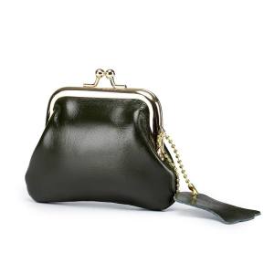 Royal Bagger Coin Purses for Women Genuine Cow Leather Ladies Vintage Hoop Wallets Small Anti Theft Coin Pocket 2032