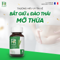 FIT Thái Minh - Hỗ trợ giảm béo và giảm tích tụ mỡ - Hộp 120 viên - Tặng thêm Tảo xoắn Spirulina Thái Minh. 
