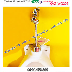 Nhấn xả tiểu nam Wufeng KAG-WG306 Chrome Van tiểu mini Taiwan xả nước mạnh sử dụng siêu bền